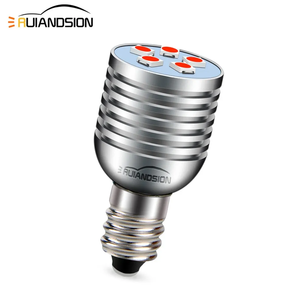Ruiandsion Wholesale E10 Led Light Bulb For Christmas Discount 110V Red